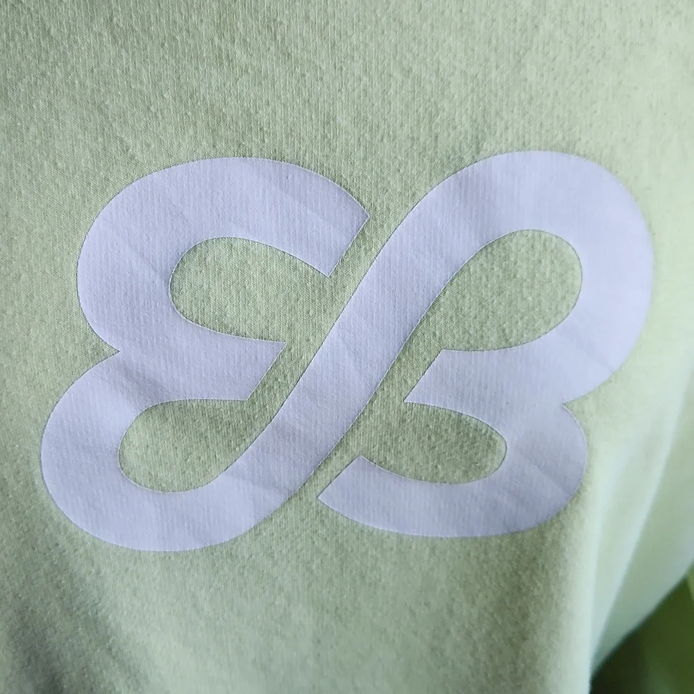Eddie Bauer Light Green Crewneck Sweatshirt Size Medium - Picture 3 of 5